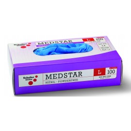 MEDSTAR NITRIL PF Einweghandschuhe blau - XL