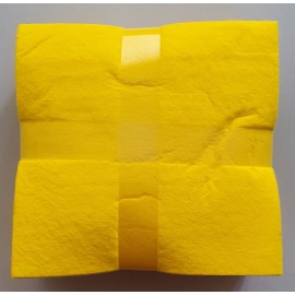 QUALITEX torchons multiusage 38 x 40 cm - jaune