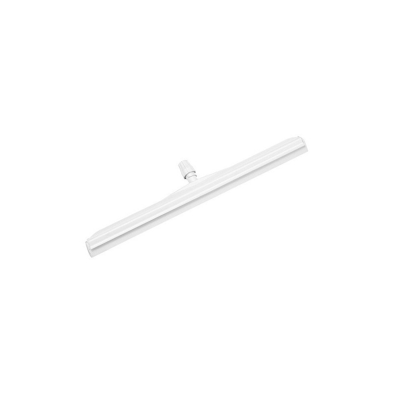 Raclette PP entièrement blanche avec lamelle en mousse néoprène 75 cm