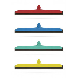 Wasserschieber PP mit Neoprenschaum-Lippe grün 45 cm