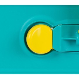 Tret-Knopf gelb zu BLIK-, DES-Halter 50 cm
