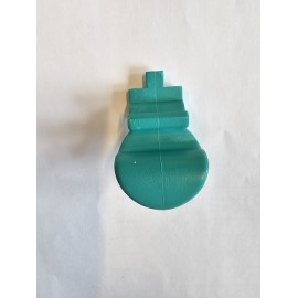 Bouton vert pour support-mop Wet 40 + 50 cm
