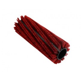 Brosse cylindrique en PP, rouge