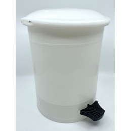 Poubelle ronde à pédale 6 l