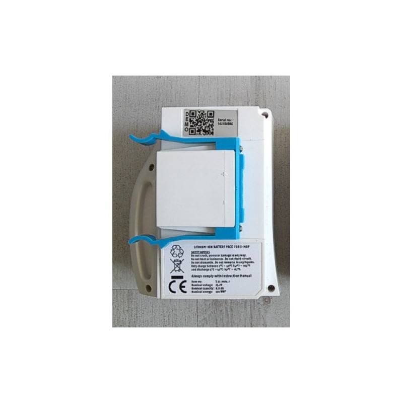 I-MOP Batterie Li-io, links, mit Konnektor blau