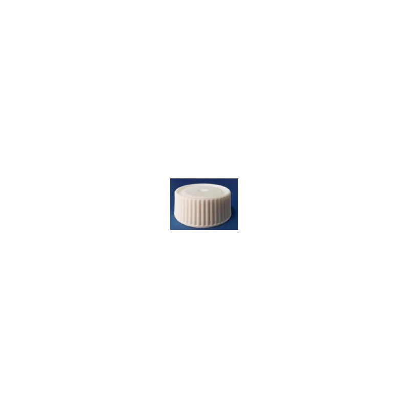 Bouchon à vis blanc, avec joint conique 28/400
