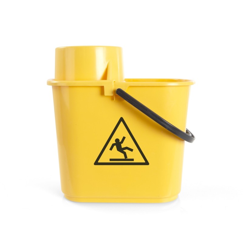 EASY Nasswisch-Eimer gelb (ohne Sieb) - 14 l
