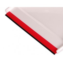 Lèvre caoutchouc rouge pour garniture ramassoire "Heavy"