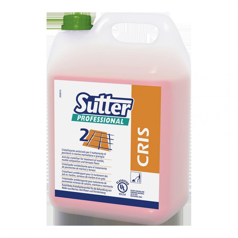 Rutschfester Kristallisator zur Behandlung von Marmor, Marmorverbund und Terrazzoböden