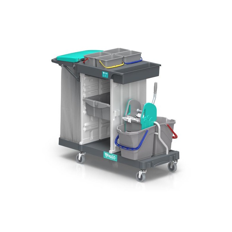 Magic Line 360 B auf Gummi-Räder Ø 125 mm