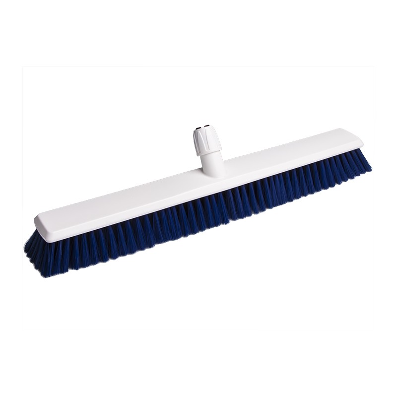 Balai hygiène DUR avec filetage DIN 60 cm - bleu