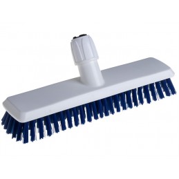 Hygiene-Schrubber mit DIN-Gewinde 30 cm - blau