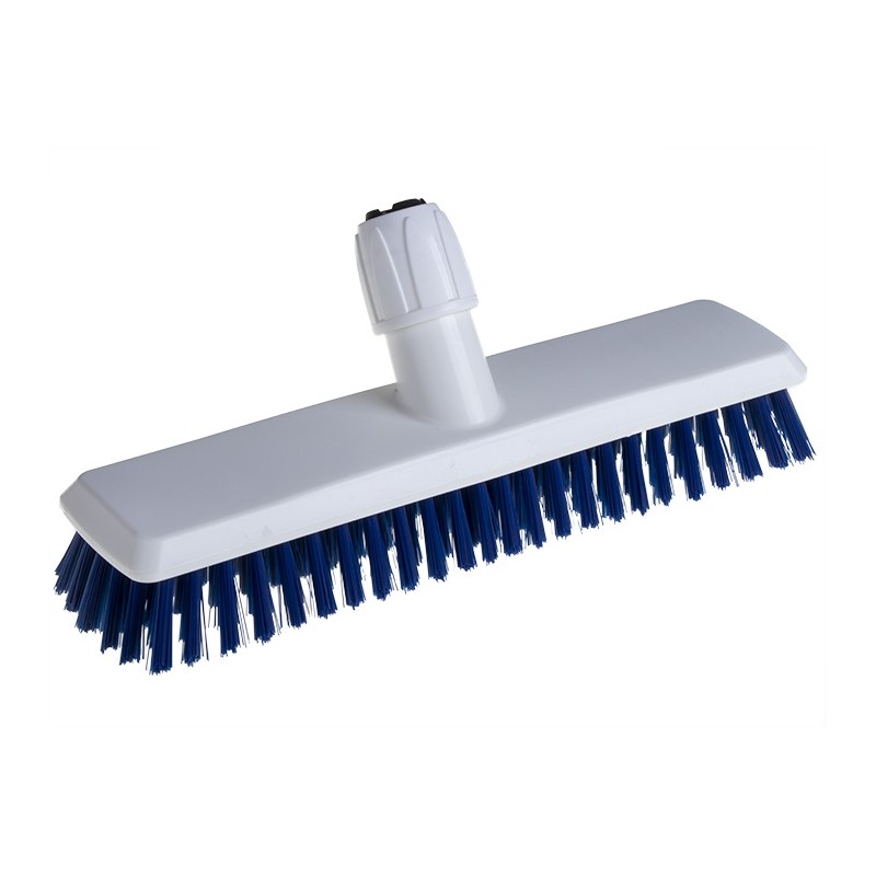 Balai-brosse hygiène avec filetage DIN 30 cm - bleu