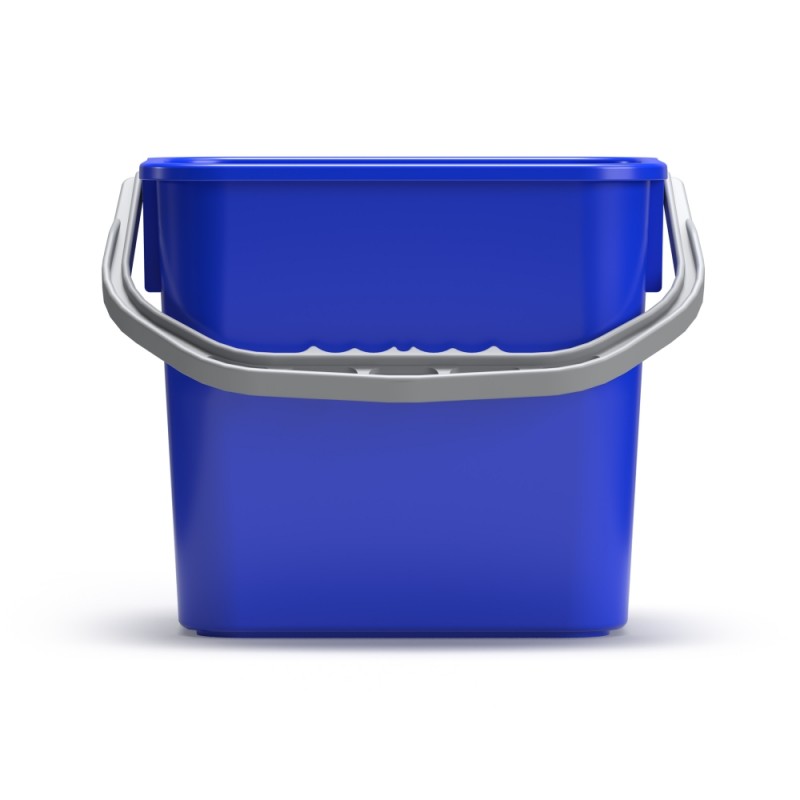 Seau PP 12 l - bleu